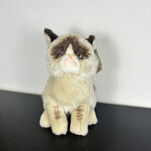 GUND Grumpy Cat Plush Stuffed Animal 9 in Toy NWT 4040133 Tardar Sauce New Cream